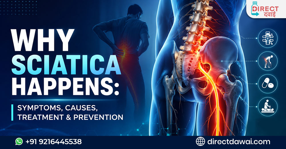 Why Sciatica Happens: Symptoms, Causes, Treatment & Prevention